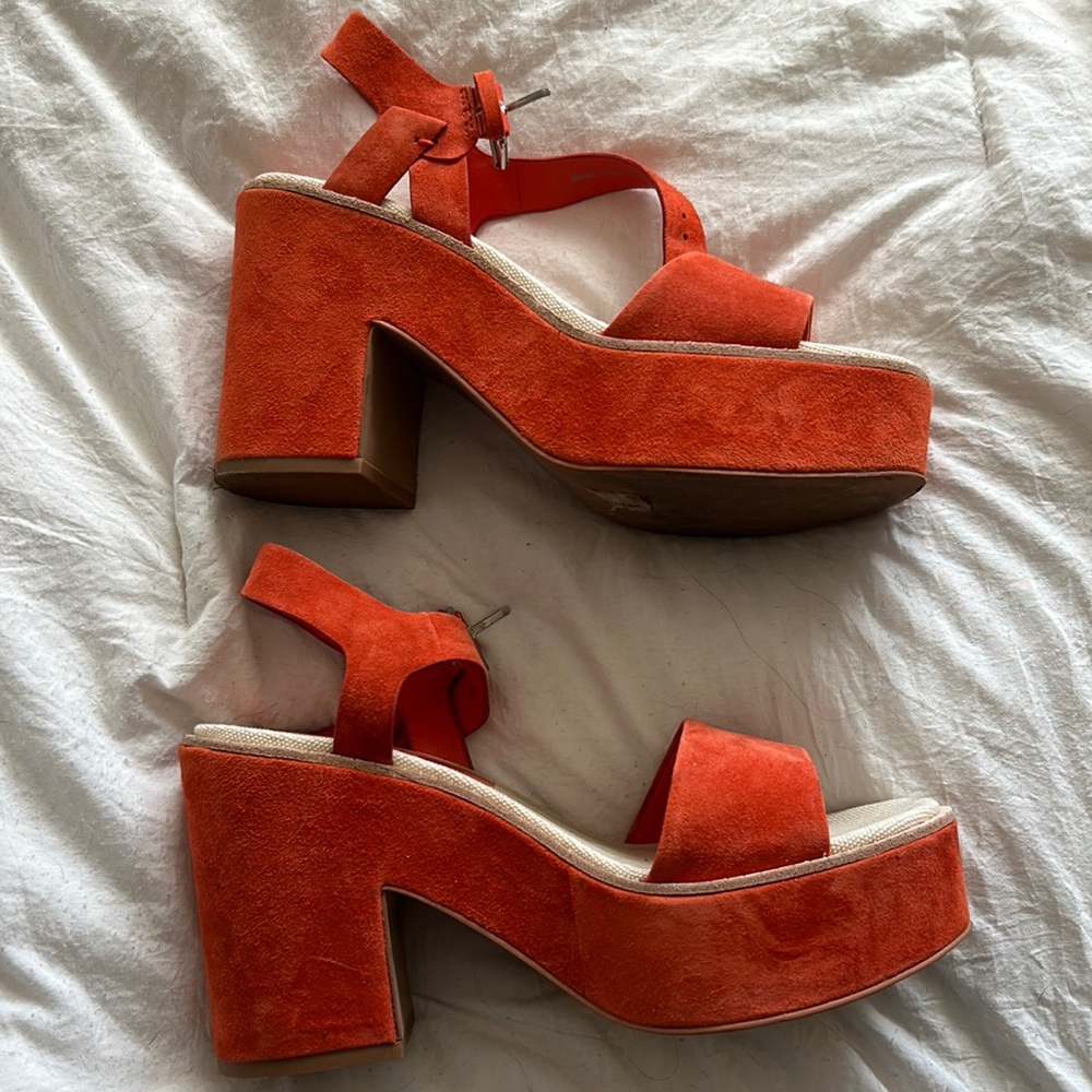 Dolce Vita Elly heels - persimmon